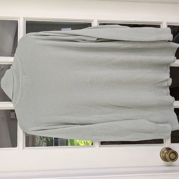 Women's 2X Plus Mint Green Soft Cozy Fall Winter Sweater - Picture 4 of 4